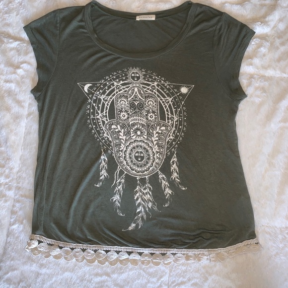 Olive green top - Picture 1 of 1